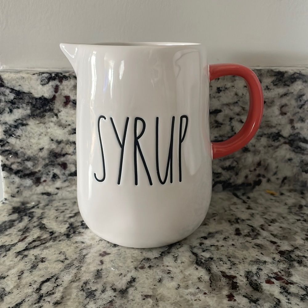 Rae Dunn Syrup Pitcher
